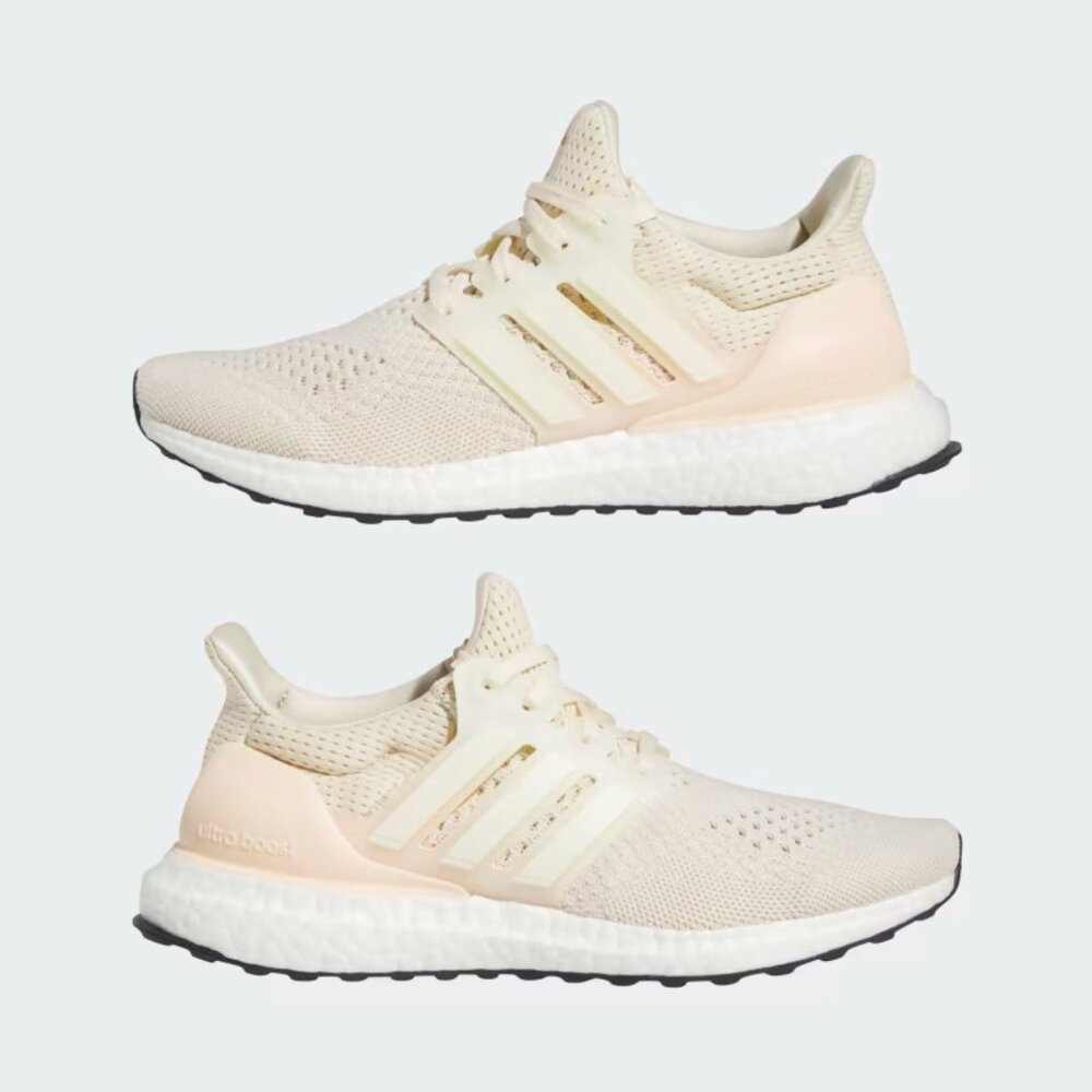 adidas Ultraboost 1.0 Women's Running Shoes Sneakers: Ecru Tint/Cream - Size 9.5